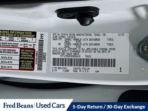 Used 2024 Toyota Tundra Limited image 33