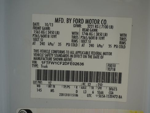 Used 2013 Ford F150 XLT w/ Luxury Equipment Group image 26