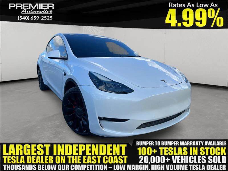 Used 2022 Tesla Model Y Performance AWD/4WD image 1
