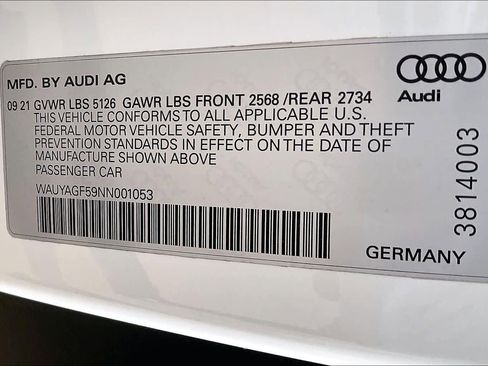 Used 2022 Audi A5 2.0T Prestige image 35