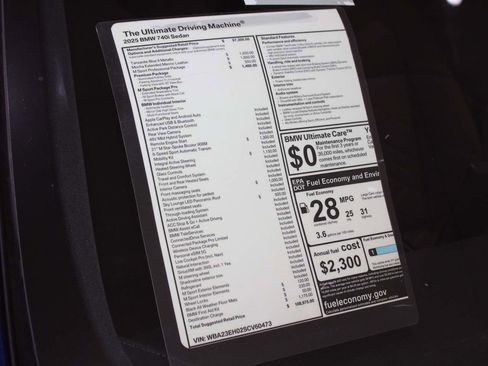 New 2025 BMW 740i image 23