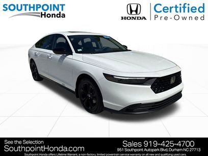 Certified 2025 Honda Accord SE