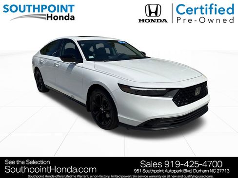 Certified 2025 Honda Accord SE image 1