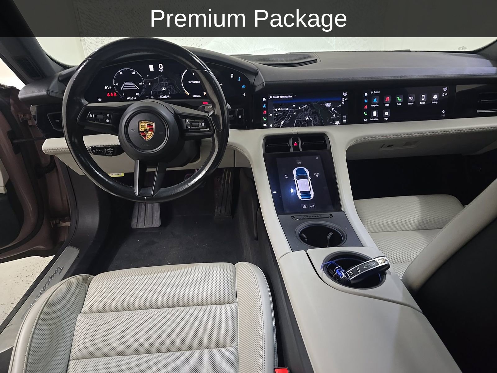 Used 2021 Porsche Taycan 4S w/ Premium Package AWD/4WD image 2