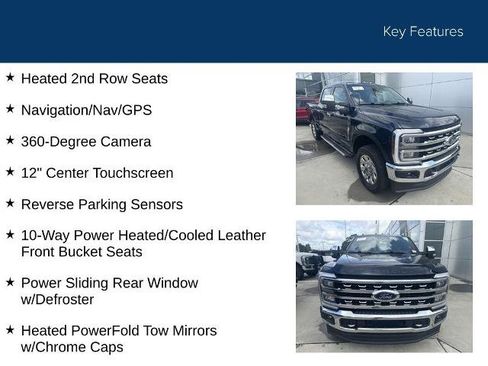 Certified 2024 Ford F250 Lariat w/ Chrome Package AWD/4WD image 38