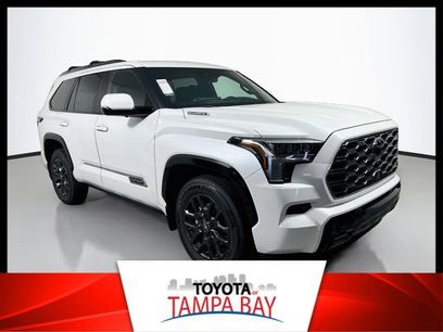New 2026 Toyota Sequoia Platinum