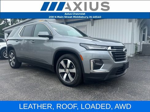 Used 2023 Chevrolet Traverse LT w/ LT Premium Package AWD/4WD image 1