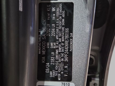 Used 2024 Kia Forte LXS image 37