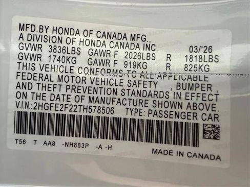Certified 2026 Honda Civic LX image 23