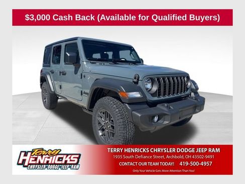 New 2026 Jeep Wrangler Unlimited Sport AWD/4WD image 1