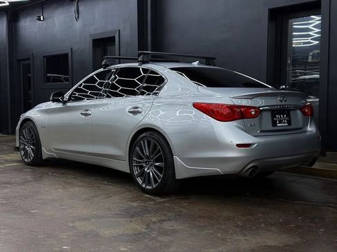 Used 2016 INFINITI Q50 Red Sport 400 image 7