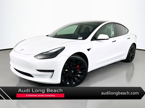 Used 2022 Tesla Model 3 Long Range AWD/4WD image 1