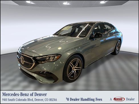 New 2026 Mercedes-Benz E 450 4MATIC Sedan image 1