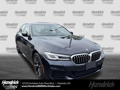 Used 2021 BMW 540i xDrive w/ M Sport Package AWD/4WD image 1