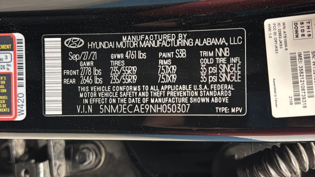 Used 2022 Hyundai Tucson Limited w/ Cargo Package AWD/4WD image 29