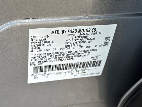 Certified 2024 Ford Edge SEL image 30