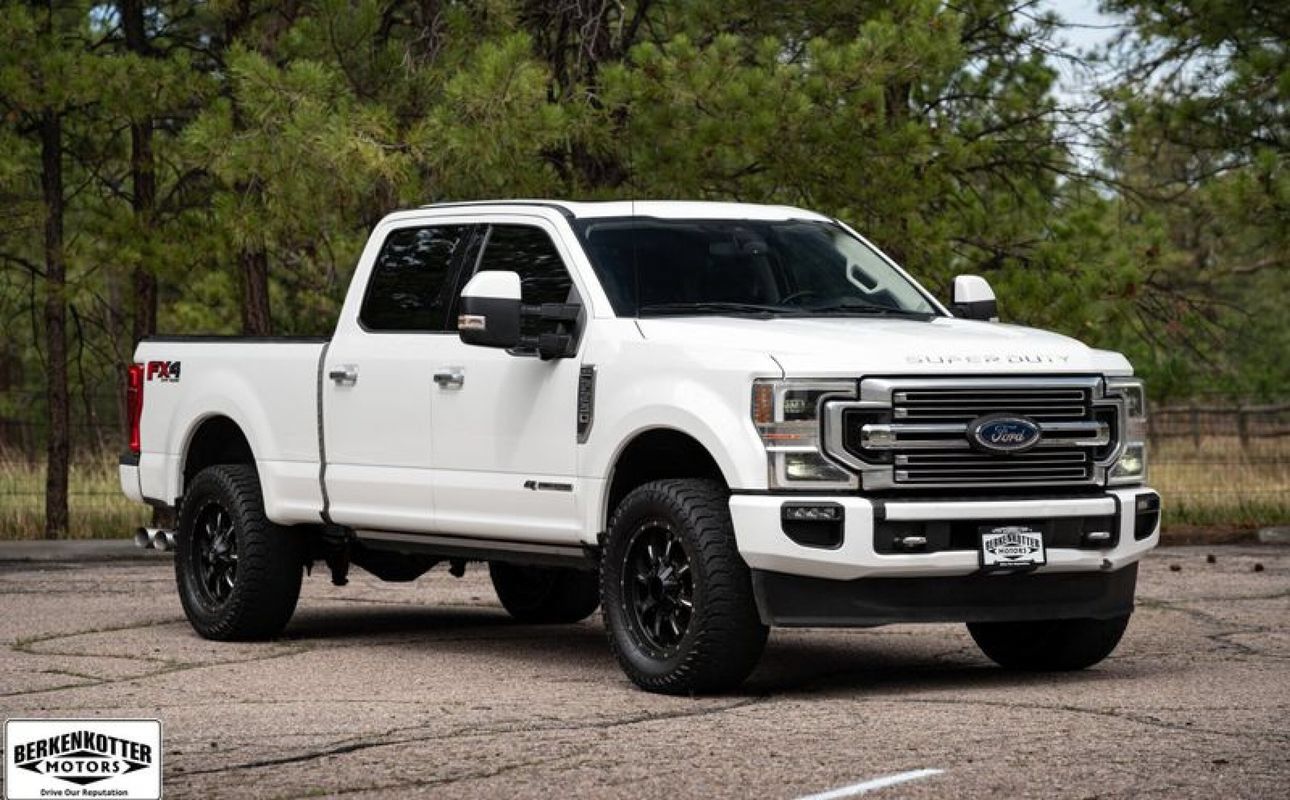 Used 2020 Ford F350 Limited AWD/4WD image 1