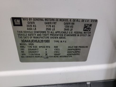 Used 2018 Chevrolet Equinox LT FWD image 33