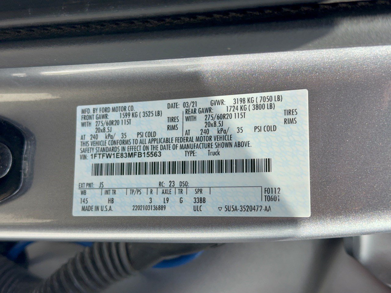 Used 2021 Ford F150 Lariat AWD/4WD image 32