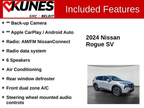 Used 2024 Nissan Rogue SV FWD image 2