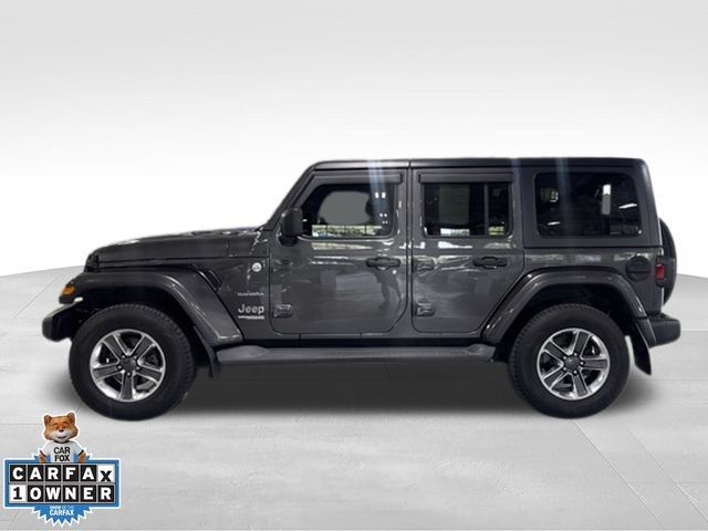 Used 2021 Jeep Wrangler Unlimited Sahara w/ Cold Weather Group AWD/4WD image 2