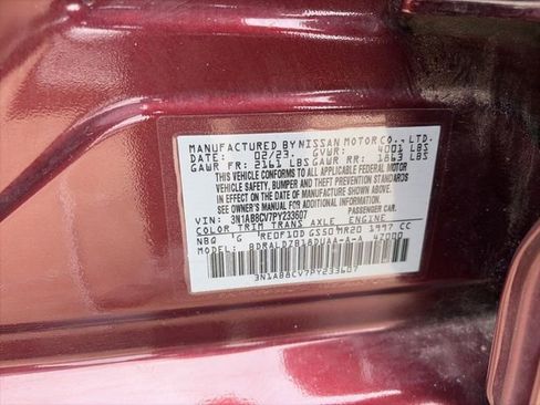 Used 2023 Nissan Sentra SV w/ All-Weather Package image 23