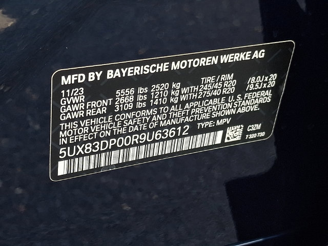 Used 2024 BMW X3 M40i w/ Parking Assistance Package AWD/4WD image 27