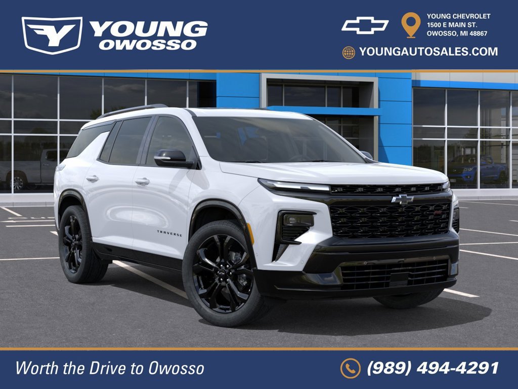 New 2027 Chevrolet Traverse RS w/ LPO, Floor Liner Package AWD/4WD image 8