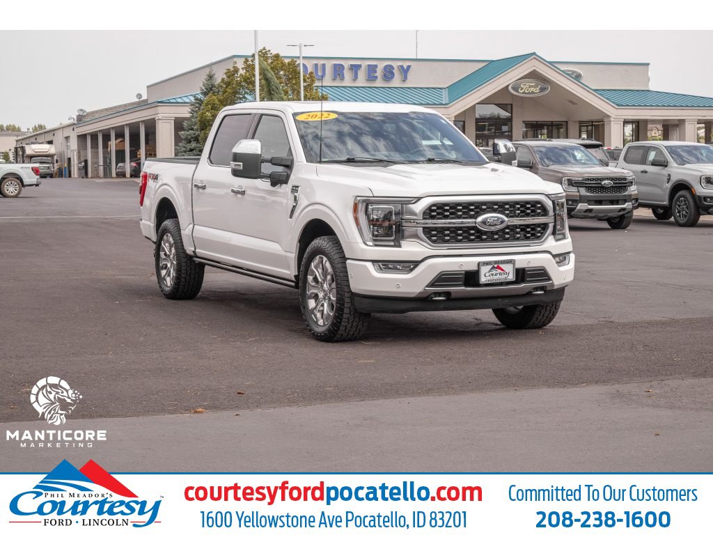 Used 2022 Ford F150 Platinum w/ Equipment Group 701A High AWD/4WD image 1