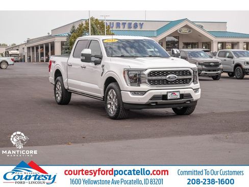 Used 2022 Ford F150 Platinum w/ Equipment Group 701A High AWD/4WD image 1