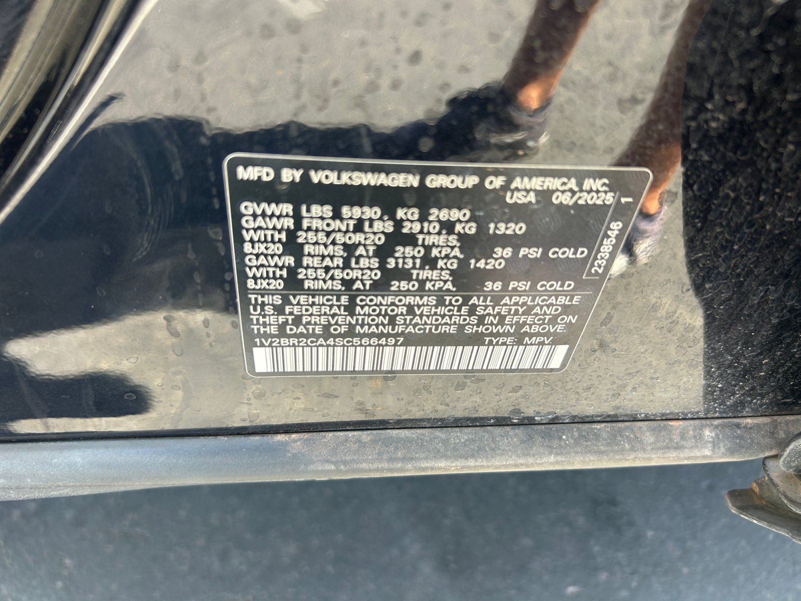 Certified 2025 Volkswagen Atlas SEL AWD/4WD image 25