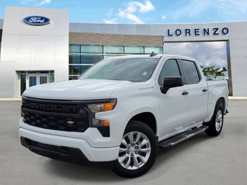 Used 2022 Chevrolet Silverado 1500 Custom RWD image 1