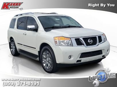 Used 2015 Nissan Armada Platinum w/ 2nd Row Captain Seat Package