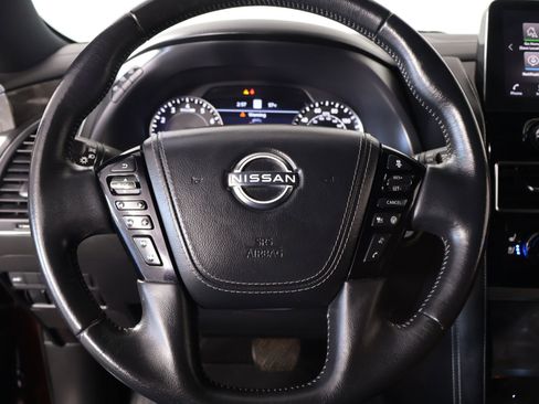 Used 2021 Nissan Armada Platinum w/ Captain's Chairs Package image 3