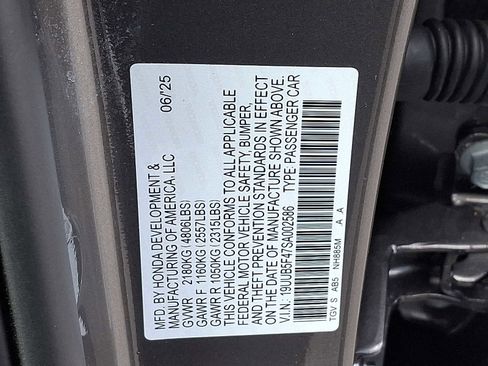 Certified 2025 Acura TLX w/ Technology Package FWD image 28