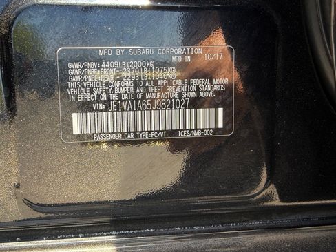 Used 2018 Subaru WRX AWD/4WD image 34