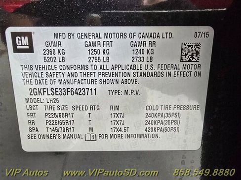 Used 2015 GMC Terrain SLT image 26