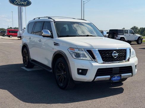 Used 2018 Nissan Armada Platinum w/ Captain Seat Package AWD/4WD image 3
