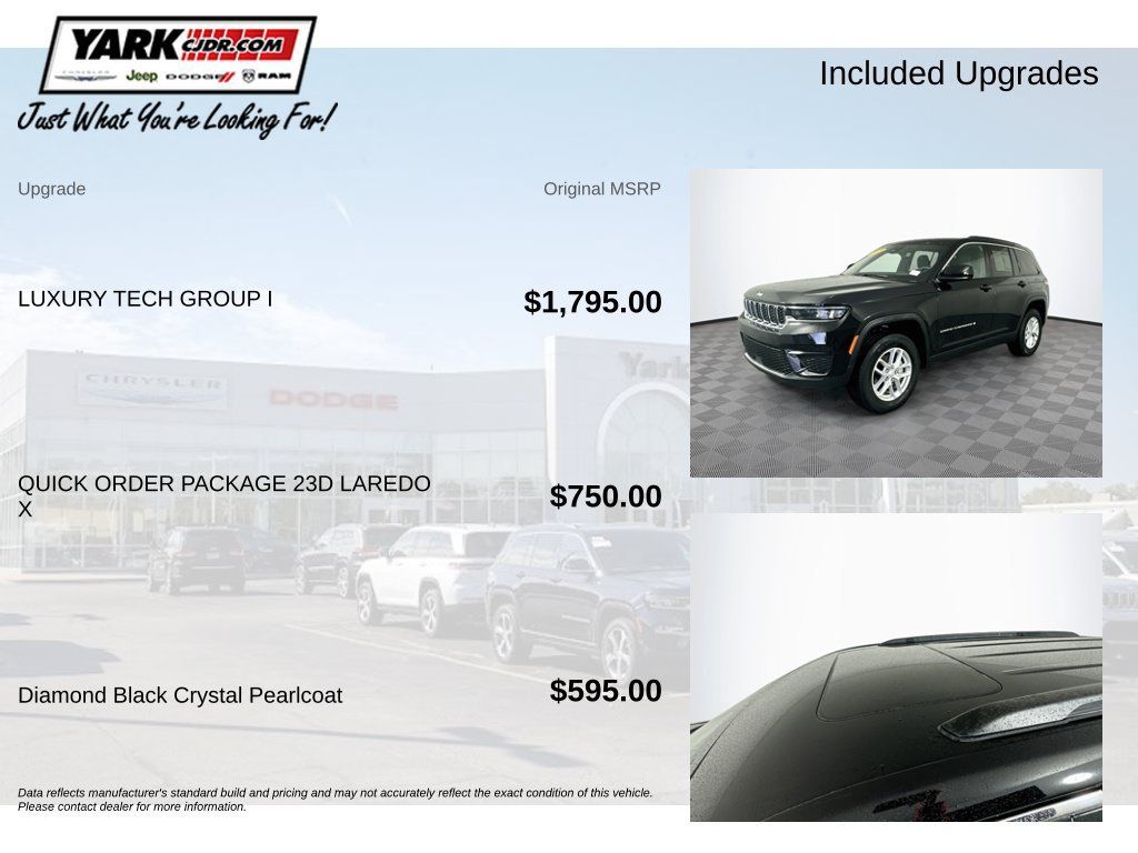 Certified 2024 Jeep Grand Cherokee Laredo X w/ Luxury Tech Group I AWD/4WD image 5