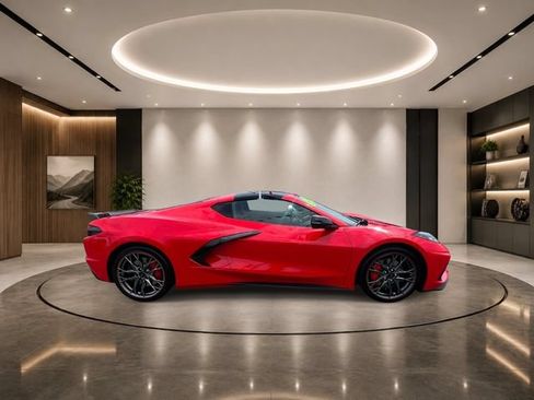 Used 2023 Chevrolet Corvette Stingray Preferred Cpe w/ Z51 Performance Package RWD image 4