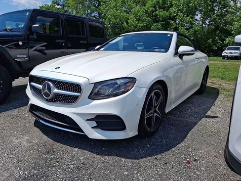 Used 2018 Mercedes-Benz E 400 4MATIC Cabriolet image 3