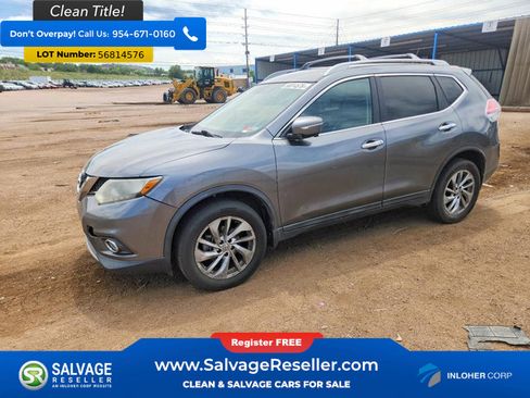 Used 2015 Nissan Rogue SL AWD/4WD image 1