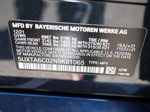 Used 2022 BMW X5 xDrive45e w/ M Sport Package AWD/4WD image 40