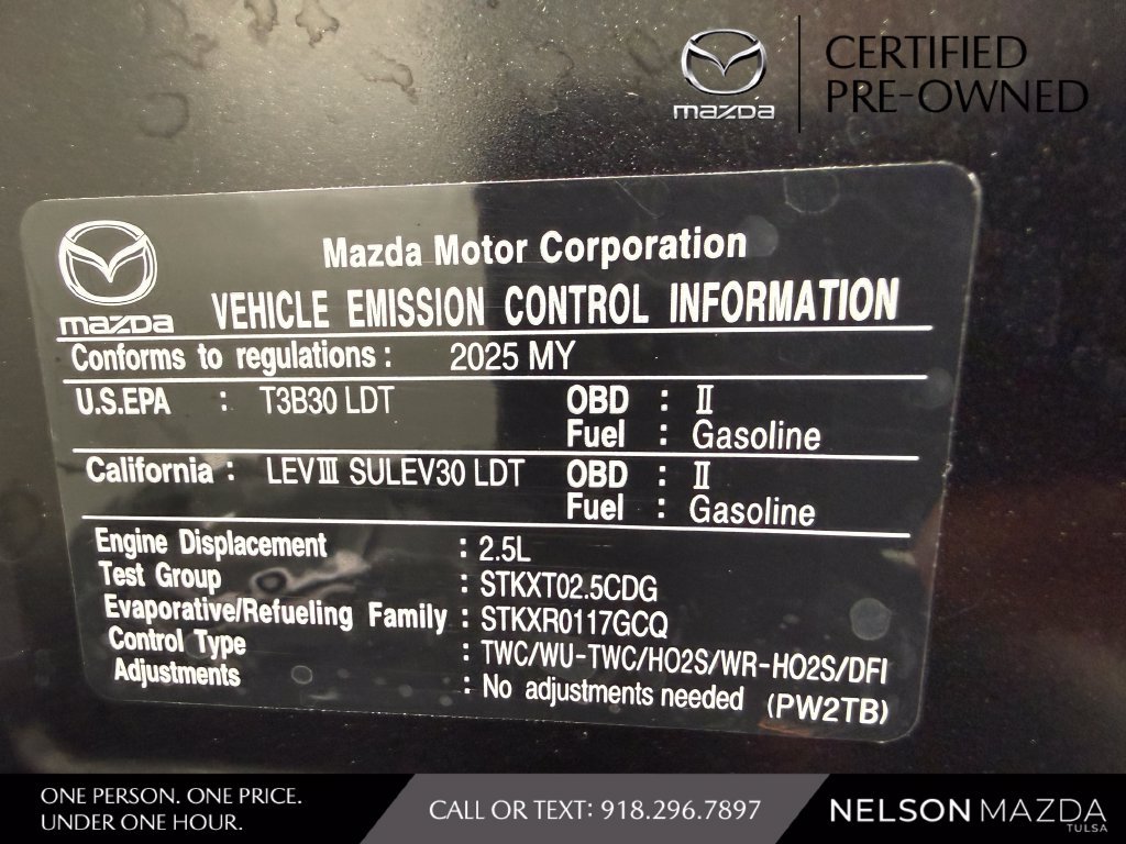 Certified 2025 MAZDA CX-5 AWD 2.5 S w/ Preferred Package image 52