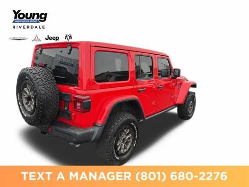 Used 2023 Jeep Wrangler Unlimited Rubicon 392 w/ Trailer Tow Package AWD/4WD image 9