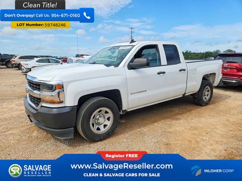 Used 2018 Chevrolet Silverado 1500 W/T w/ WT Convenience Package RWD image 1