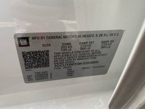 Used 2019 Chevrolet Silverado 1500 Custom AWD/4WD image 18