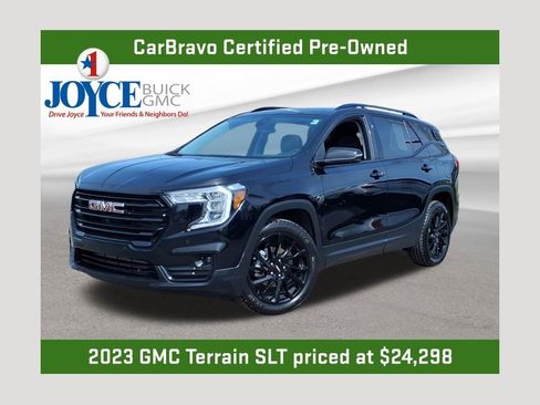 Certified 2023 GMC Terrain SLT w/ Tech Package AWD/4WD image 1