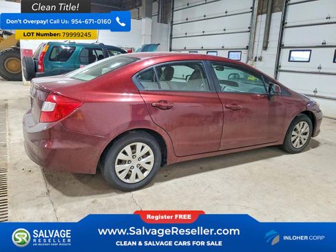 Used 2012 Honda Civic LX image 4