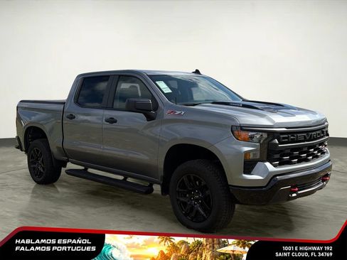 Used 2025 Chevrolet Silverado 1500 Custom Trail Boss AWD/4WD image 8